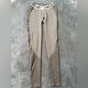Gymshark Beige and Gray Leggings